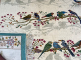 Birds, Beautiful Pictorial Silk Rug for Wall-Hanging - LA84