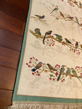 Birds, Beautiful Pictorial Silk Rug for Wall-Hanging - LA84