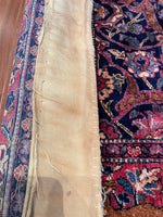 Antique Kashan, Re-birth, Energetic , All Organic Dyes, 100+ Years Old - ATQ99