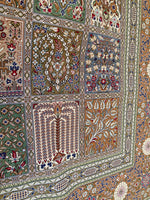 Status Symbol, Compartmentalized Persian Garden, Silk -  P4975