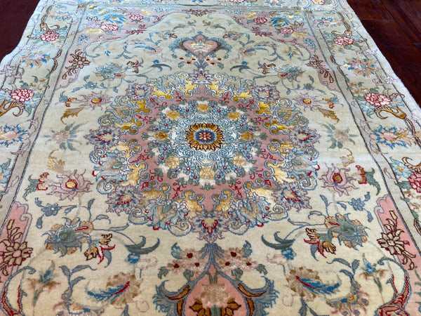 Dabriz, Vintage Persian Rug, 100% Organic Dye - P5492