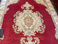 Dabriz, Royal Red & Gold, Lavish, Medallion, Vintage - P5482