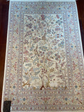 Tree of Life, Kashan, Hang on Wall, Persian Silk Rug - LA77