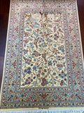 Tree of Life, Kashan, Hang on Wall, Persian Silk Rug - LA77