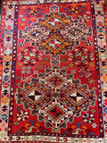 Kazak, Tribal, Antique, Organic Natural Dyes, 5125