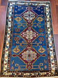 Caucasian Pattern, Antique, All Organic Dyes - P5105